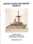 USS Sentry MCM 3 Commissioning Ceremony Program 1989 — photo 1
