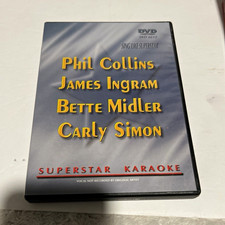 Superstar Karaoke English Karaoke DVD Phil Collins Ingram Midler Simon SKD 6612