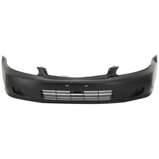 Bumper Cover For 1999-2000 Honda Civic Front Sedan With License Plate Provision