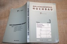 Fachbuch Hausbau Hochbau W&auml;rmeschutz Tauwasserschutz Schallschutz