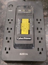 CyberPower ST625U Standby UPS Systems - 625VA/360W, 120 VAC, NEMA 5-15P, Compact