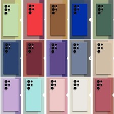 Full Cover Silicone Phone Case Cover For Samsung Galaxy S21 S20 S22 S23 24 - US