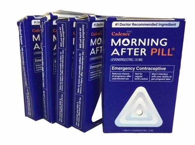 Lot Of 5 Cadence Morning After Pill Emergency Contraceptive (S1)