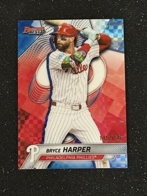 Topps Bowman's Best 2025 Bryce Harper Phillies #65 Serial Numbered 149/150