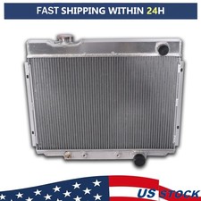 Fit Ford 1964-1966 1965 Galaxie Small Block V8 At 3rows Aluminum Radiator Fit Ford 1964-1966 1965 Galaxie Small Block V8 At 3rows Aluminum Radiator