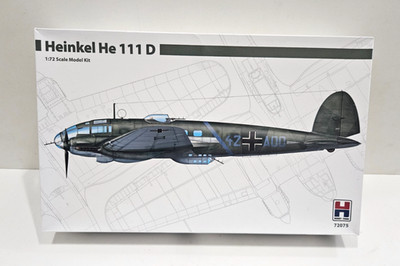 1/72 HOBBY 2000 HEINKEL HE 111D #72075 NEW PLASTIC RESIN AIRPLANE MODEL KIT