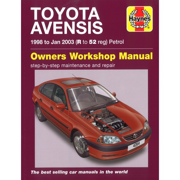 Toyota Avensis 1998-01.2003 Benzin Benziner Petrol Reparaturhandbuch Haynes-image