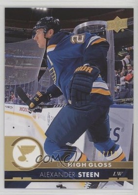 2017-18 Upper Deck High Gloss 7/10 Alexander Steen #407 p0r