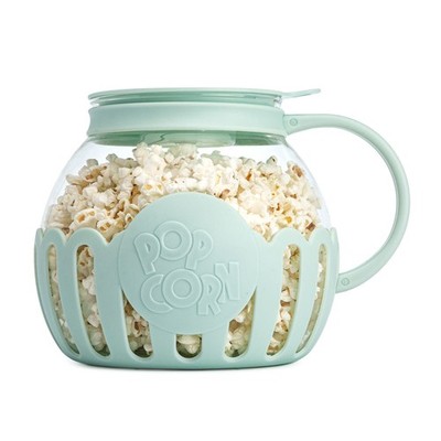 Ecolution Patented Micro-Pop Microwave Popcorn Popper with 3-Quart, Aqua 