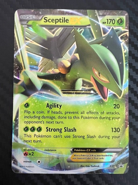 Pokémon TCG Sceptile-EX XY Black Star Promos XY53 Holo Promo MP
