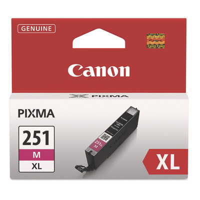 Canon 6450B001 (CLI-251XL) ChromaLife100+ High-Yield Ink Magenta