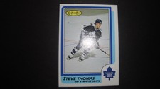1986-87  OPC O-PEE-CHEE STEVE THOMAS  ROOKIE CARD #245. rookie card picture
