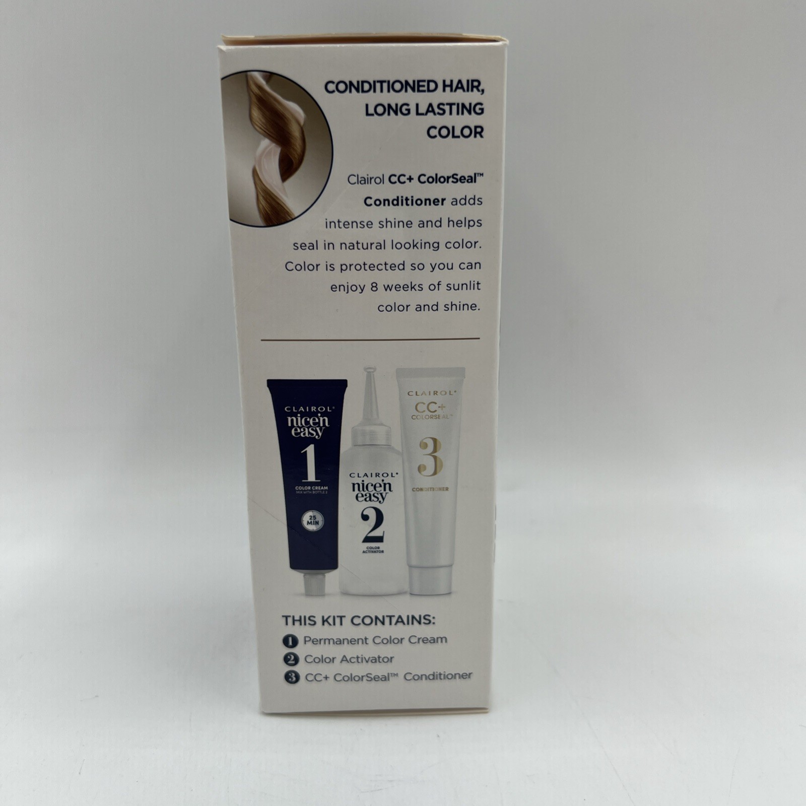 Clairol Nice'n Easy Permanent Hair Dye, 7 Dark Blonde Hair Color 1 Pack