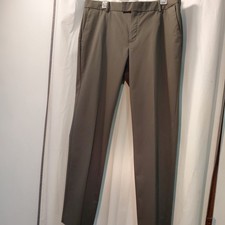 Charles Tyrwhitt Pants Mens 36x32 Olive Green Slim Fit Non Iron Chino Dress 240