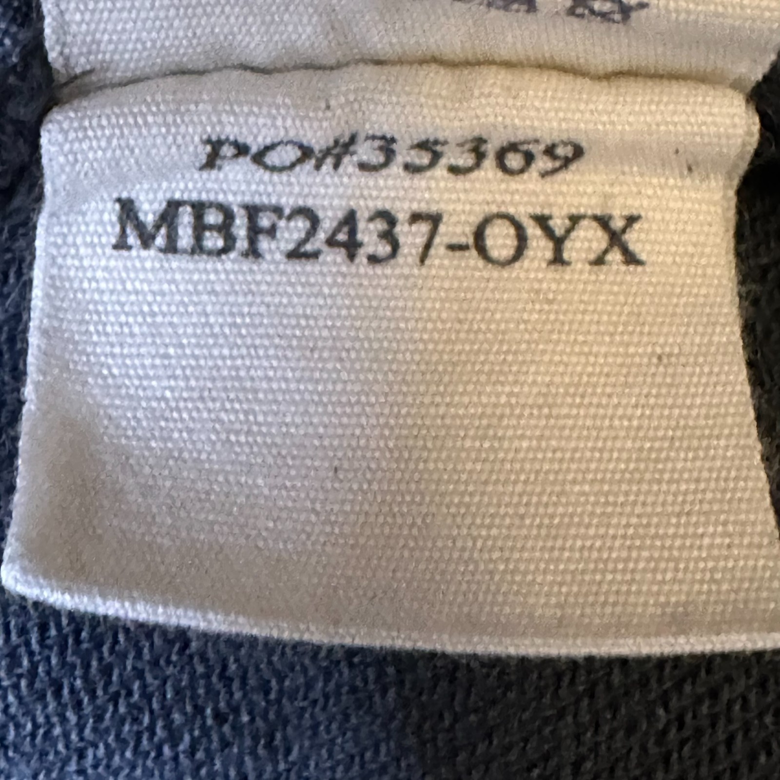 Faherty Stretch Terry 5 Pocket Pants Mens Size 36x30 Onyx Chino Athletic