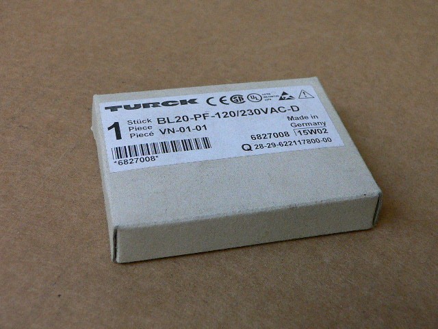 Turck Bl20-Pf-120/230Vac-D Power Feeding Module Electronic Control Turck