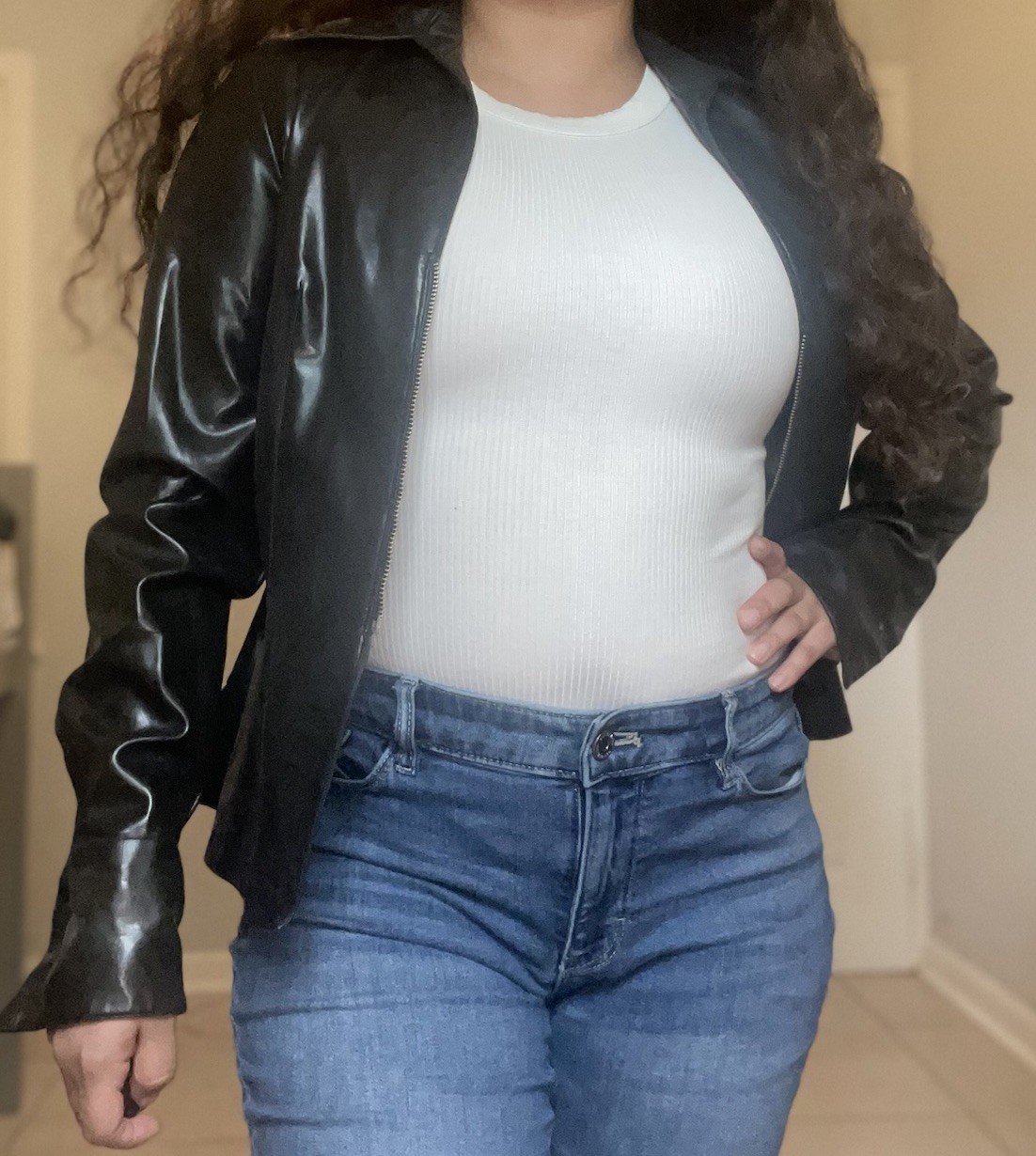 Vertigo Black Leather Jacket - image 8