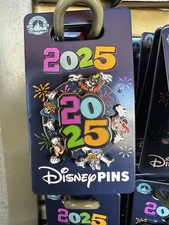 LAST BATCH Disney Parks 2025 Mickey and Friends Spinning Pin New