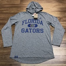 MENS S - NEW Jordan NCAA Florida Gators Football Hoodie T-Shirt Gray