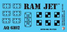 Estes Ram Jet (1994) Decals