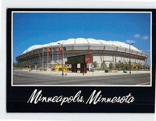 Postcard Hubert H Humphrey Metrodome Minneapolis Minnesota