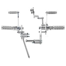 Fußrastenanlag Vorverlegt für Honda  2007-2015 Shadow Spirit 750 VT750 VT750C2