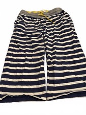 Boden Boys Navy White Striped Jersey Baggies Shorts 14Y