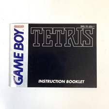 VGC Tetris Nintendo Game Boy Manual Instruction Booklet Only