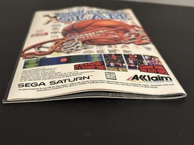 Sega Saturn X-MEN Children of the Atom Manual Only with Registration Card