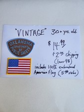 Department of Public Safety  (Oklahoma)   Shoulder Patch - 1970's