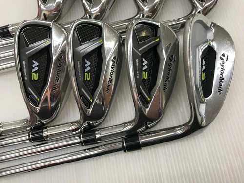 Taylormade M2 2017 Iron Set #5-9,P,A,S (8Clubs) / Flex S Stiff REAX90 - Picture 4 of 12