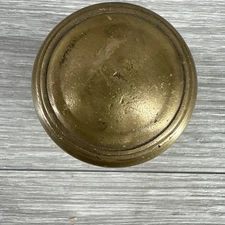 One Vintage Antique Solid Bronze Corbin Quincy Doorknob