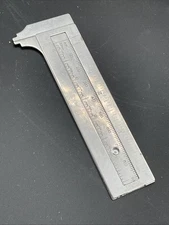 Vintage The Executive 3 1/2" Slide Caliper Decimal Equivalants - Made in USA
