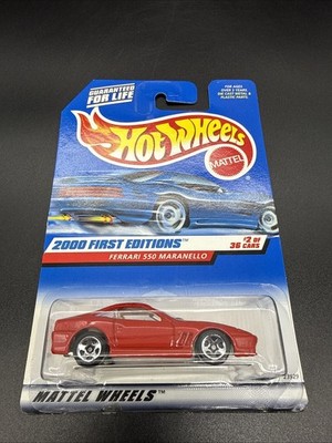 Hot Wheels 2000 First Editions Ferrari 550 Maranello (BE40)