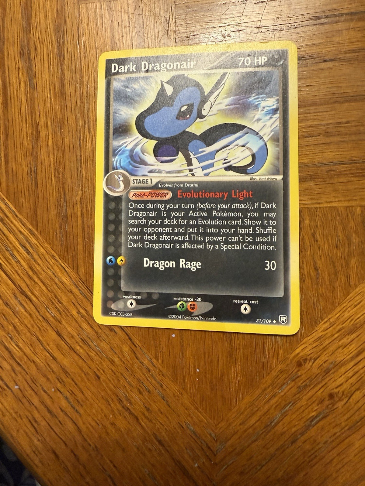 Dark Dragonair 31/109 Team Rocket Returns Reverse Holo