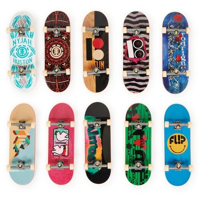 , DLX Pro 10-Pack of Collectible Fingerboards, For Skate Lovers, Kids Toy for...