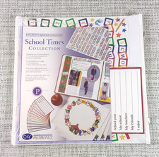 Creative Memories SCHOOL TIMES COLLECTION 12"x12" Pages Cards Stickers SEALED