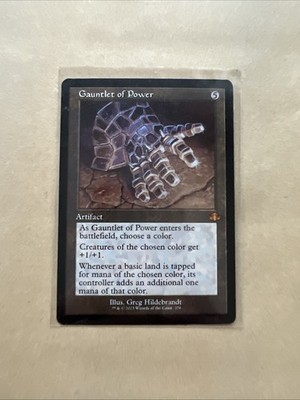 MTG Gauntlet of Power DMR 378 M NM Regular Retro Frame