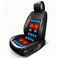 3 In 1 Cooling Seat Cushion Massage 16 Fan Cover For Suv Truck 12v Ventilated