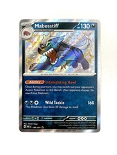 Carta Pokemon TCG Mabosstiff 188/091 Destino Paldeo Lucente Rara NM