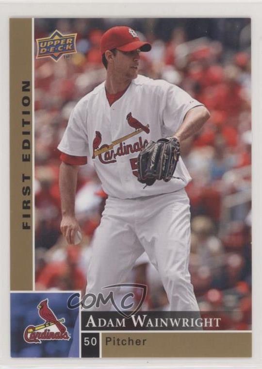 2009 Upper Deck First Edition Adam Wainwright #268 2k3