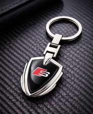Audi S-Line Schlüsselanhänger Metall – Premium Design |  Auto Zubehör Keychain