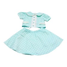 American Girl Molly Polka Dot Dress Outfit Special Edition Accessory EUC RARE