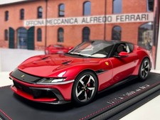 New Release BBR 1 18 Ferrari 12 Cilindri Carbon Roof Rosso F1 2007 Ferrari P1824