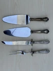 4 of Sterling Silver  Flatware Towle Candlelight Steak Carving