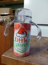 12 oz Little Grinch Sippy Cup Tumbler