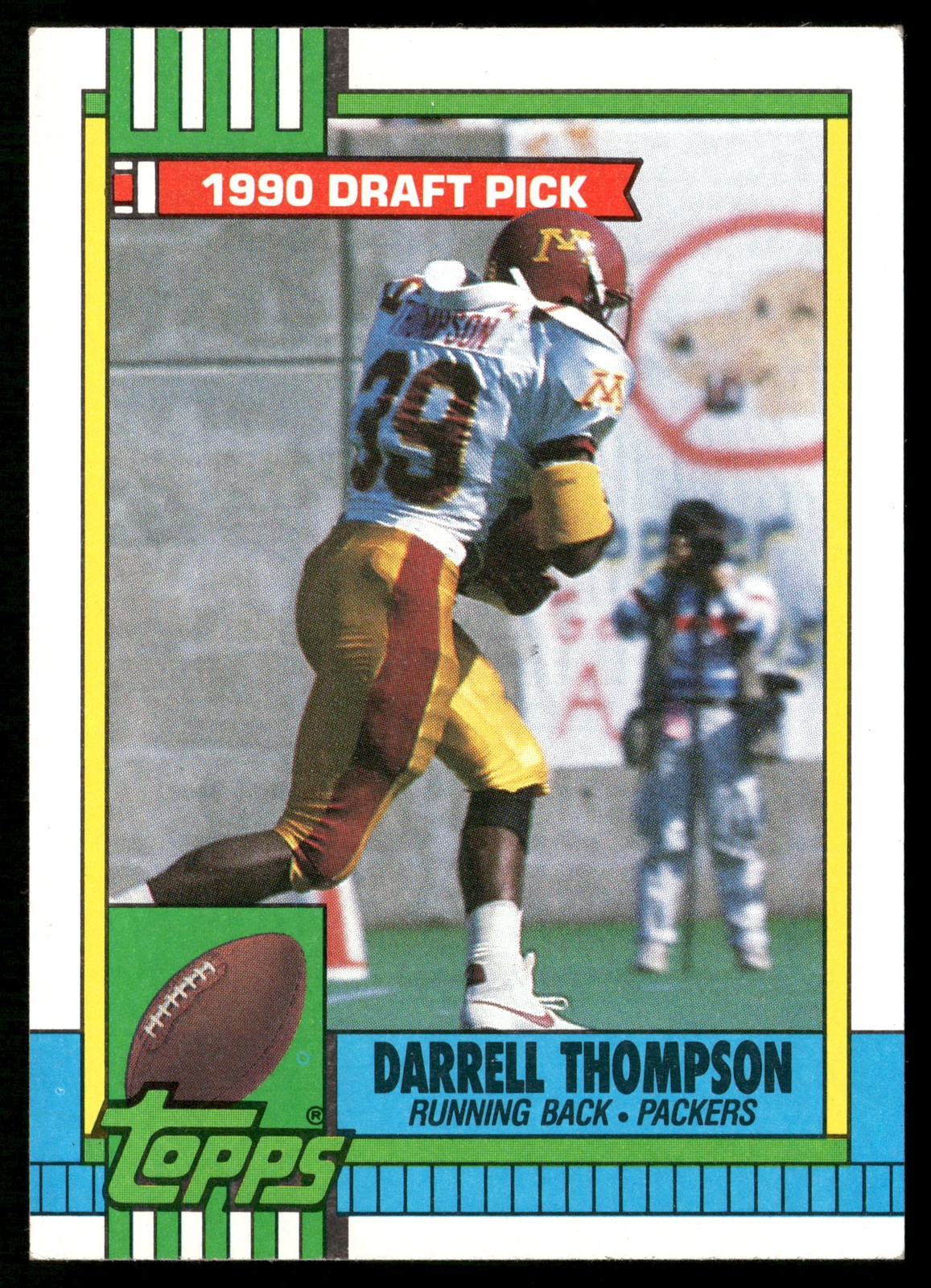 1990 Topps #155b Darrell Thompson