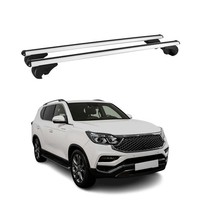 DachträGer FüR Ssangyong Rexton Y400 2017-2023 GepäCkträGer GrundträGer Schwarz