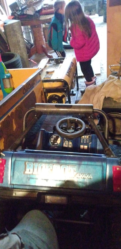 Bigfoot Power Wheels Ford 1986 4x4x4 Monster Truck Ride On Kids Toy Vehicle - Image 4 of 4