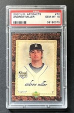 2007 UD Artifacts #72 ANDREW MILLER Rookie Card PSA 10 GEM MINT. rookie card picture